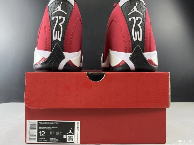 Rep MAX RED 487471-006 RETRO 14 JORDAN GYM AIR TORO 0809